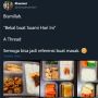 Bekal Buat Suami Masih Trending, Netizen Bahas Resep Masak dan Feminisme