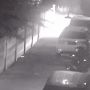 Rekaman CCTV Detik-detik Mobil Via Vallen Dibakar