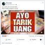 CEK FAKTA: Benarkah Ada Seruan Penarikan Uang Tunai dari ATM dan Bank?