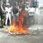 Memanas! Demo Tolak HIP, Massa PA 212 Bakar Babi Moncong Putih di Medan
