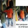 Viral Aksi Penipuan ATM Terekam CCTV, Rp 1 Juta Raib di Hadapan Korban