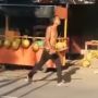 Bawa Parang, Preman Ngamuk ke Pedagang dan Pemotor