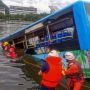 Bus Penumpang Nyemplung ke Waduk, 21 Siswa Sekolah Meninggal Dunia