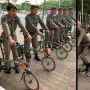 Satpol PP di Makassar Patroli Pakai Brompton? Ini Faktanya