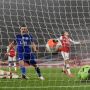 10 Pemain Arsenal Ditahan Imbang 1-1 Leicester City