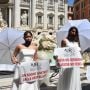 Demo Pengantin Wanita Italia soal Larangan Pernikahan di Masa Pandemi