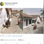 Becak Nyungsep di Selokan Sampai Jadi Meme, Gara-gara Mobil Google Maps