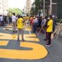 Mural Black Lives Matter di Dekat Trump Tower