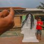 Horor! Layang-layang Ini Berbentuk Kuntilanak