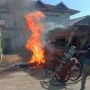Polisi Buru Pelaku Pembakaran Sepeda Motor di Jalan Panembakan Cimahi