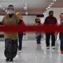 Intip Keseruan Emak-emak Senam Lantai saat New Normal