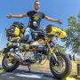 Andre Sousa, Touring ke 50 Negara Pakai Honda Monkey