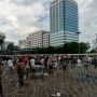 Pendemo Tolak RUU HIP di Gedung DPR Sudah Bubar