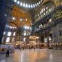 Suasa di Hagia Sophia Turki saat Salat Jumat Perdana