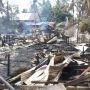 Ya Tuhan! Rumah Betang Khas Suku Dayak Sepanjang 35 Pintu Ludes Terbakar