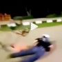 Viral Dua Pesepeda Mendadak Jatuh Bersama Tanpa Sebab, Ngantuk?