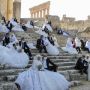 Pernikahan Massal di Kuil Bersejarah Lebanon