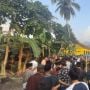 Massa Rusak Ponpes yang Diduga Menjadi Tempat Pencabulan Belasan Santri