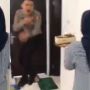 Loncat Sambil Mangap, Reaksi Polisi Kaget Ini Jadi Bahan Tawa Warganet