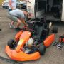 Pakai Mesin Motor, Tenaga Go Kart Ini Gokil Abis, Tembus 200 Km/Jam