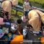 Viral Video Keluarga Makan di Pinggir Jalan Tol Cipali, Panen Hujatan