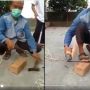 Sekelompok Pria Potong Keris yang Dianggap Sakti, Videonya Viral