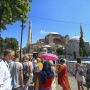 Pasca Idul Adha, Wisatawan Padati Hagia Sophia