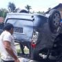 Diprovokasi Kadus, Warga Rusak Mobil BNN hingga Digulingkan ke Jalanan