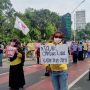 Dihadang Kawat Berduri, Ratusan Buruh Tak Bisa Demo saat Ada Jokowi di MPR
