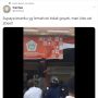 Mirip Salib, Sekelompok Orang di Lhokseumawe Cat Ulang Spanduk HUT RI ke 75