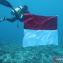 Mengintip Perayaan HUT ke-75 RI  di Monumen Penenggelaman Kapal di Natuna