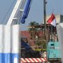 Sedang Proses Pengecoran, Tol Cibitung-Cilincing Tiba-tiba Ambruk
