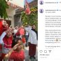 Serunya Zaskia Adya Mecca Upacara 17an dan Lomba Bareng Keluarga di Jogja