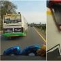 Viral Serombongan Bus Nekat Goyang Oleng, Akhirnya Bikin Ngeri