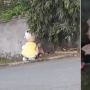 Salut! Badut Lampu Merah Mengajari Anak Gadis Ngaji di Pinggir Jalan