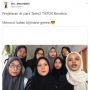 Disebut Injak-Injak Bendera Merah Putih, para Gadis Ini Buat Klarifikasi