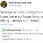 Kejagung Terbakar, Said Didu: Semoga Berkas Jiwasraya dan Djoko Tjandra...