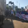 Massa Buruh di Depan Gedung DPR Bubar, Mahasiswa Datang