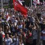Hari ke-22, Ribuan Demonstran Kembali Turun ke Jalanan Belarusia
