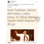 Cek Fakta: Benarkah Luhut Angkat Bicara Soal Tuduhan Jokowi Anti Islam?