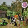 Unik, Layangan Ini Bergambar Virus Corona