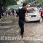 Medan Terendam Banjir Usai Diguyur Hujan Deras