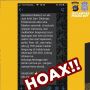 Beredar Pesan Rantai Operasi Masker Denda Rp250 Ribu, Ditlantas DIY: Hoax