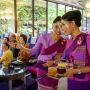 Sensasi Makan di Restoran Bertema Kabin Pesawat Ala Thai Airway