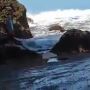 Detik-detik Perempuan Diduga Hilang Terseret Ombak di Pantai Logending