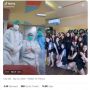Viral Video Reaksi Nakes Amati Segerombolan Wanita Tak Terapkan Prokes