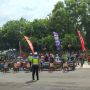 HUT ke-65 Korlantas Polri, Ratusan Pengayuh Becak Ikut Rapid Test Gratis
