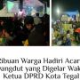 Acara Dangdutan Wakil Ketua DPRD Kota Tegal Ilegal, Tapi Tak Dibubarkan