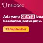 Hari Jantung Sedunia, Halodoc Beri Layanan Chat Gratis dan Diskon Obat!