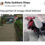Diduga Tertipu Gambar di Dinding, Sepeda Motor Ini Alami Kerusakan Parah